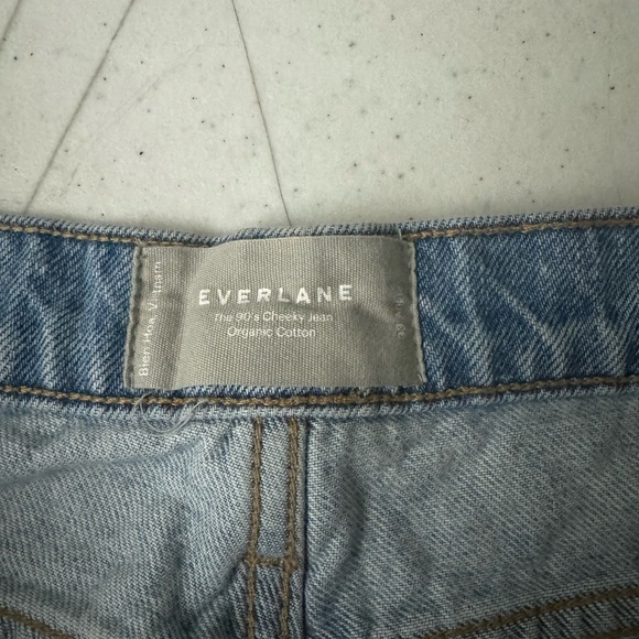 Everlane Patchwork Jeans - Blue and Gray - Picture 7 of 9